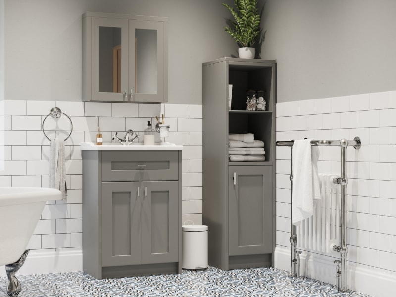 Our wide range of bathroom furniture comes with a 10 year guarantee.